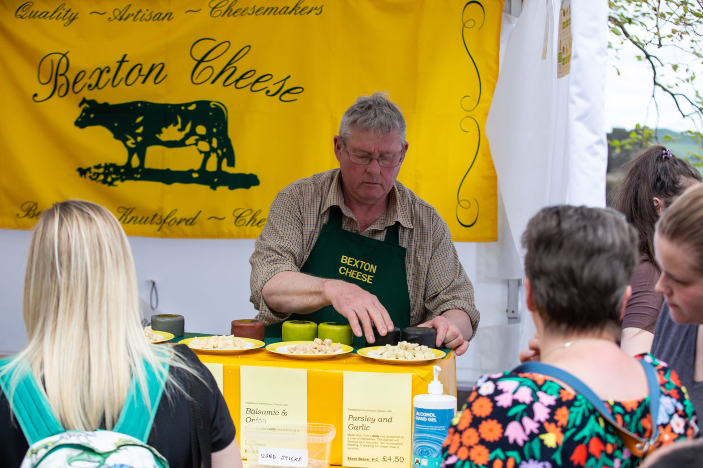 Caerphilly Food Festival stall